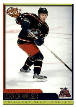 #346 Derrick Walser - Columbus Blue Jackets - 2003-04 Pacific Complete Hockey