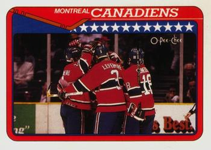 #346 Montreal Canadiens - Montreal Canadiens - 1990-91 O-Pee-Chee Hockey