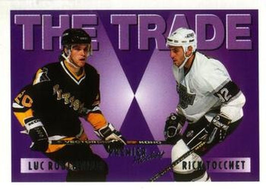 #346 Luc Robitaille / Rick Tocchet - Pittsburgh Penguins / Los Angeles Kings - 1994-95 O-Pee-Chee Premier Hockey