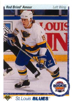 #347 Rod Brind'Amour - St. Louis Blues - 1990-91 Upper Deck Hockey