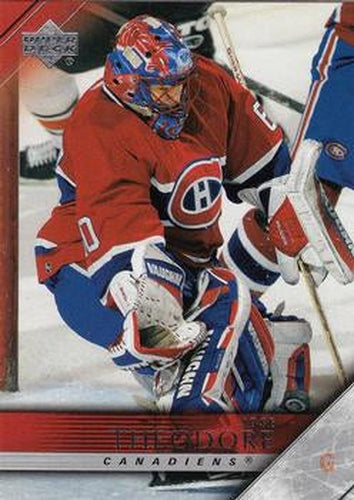 #347 Jose Theodore - Montreal Canadiens - 2005-06 Upper Deck Hockey