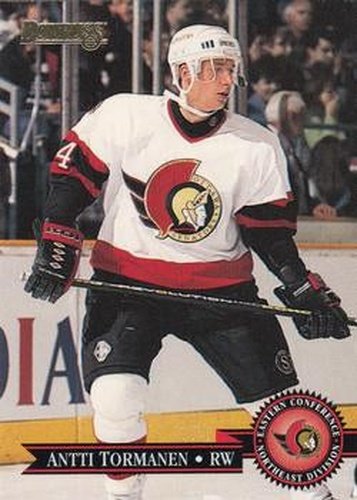 #347 Antti Tormanen - Ottawa Senators - 1995-96 Donruss Hockey