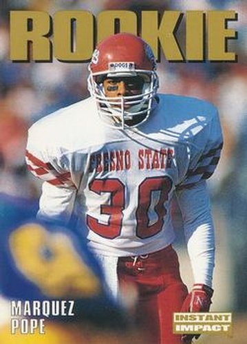 #347 Marquez Pope - San Diego Chargers - 1992 SkyBox Impact Football