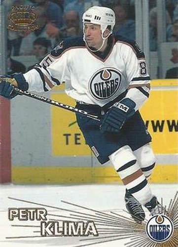 #347 Petr Klima - Edmonton Oilers - 1997-98 Pacific Crown Hockey