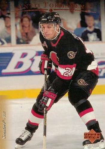 #347 Antti Tormanen - Ottawa Senators - 1995-96 Upper Deck Hockey