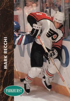 #347 Mark Recchi - Philadelphia Flyers - 1991-92 Parkhurst Hockey