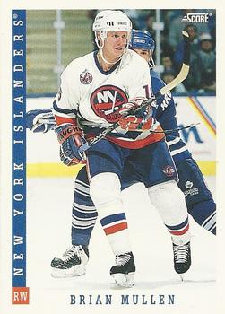 #347 Brian Mullen - New York Islanders - 1993-94 Score Canadian Hockey