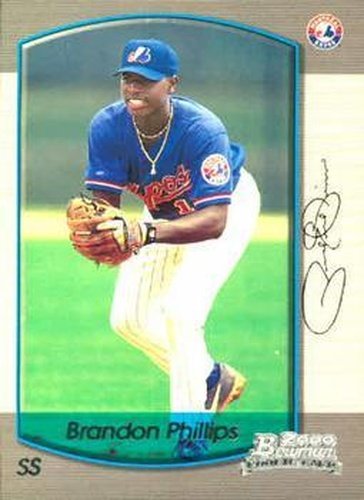 #347 Brandon Phillips - Montreal Expos - 2000 Bowman Baseball
