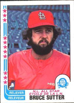 #347 Bruce Sutter - St. Louis Cardinals - 1982 O-Pee-Chee Baseball