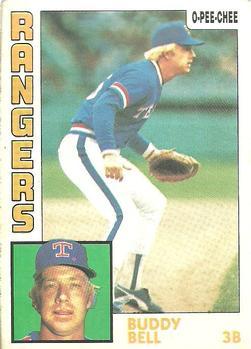 #347 Buddy Bell - Texas Rangers - 1984 O-Pee-Chee Baseball