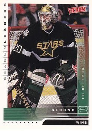 #347 Ed Belfour - Dallas Stars - 1999-00 Upper Deck Victory Hockey