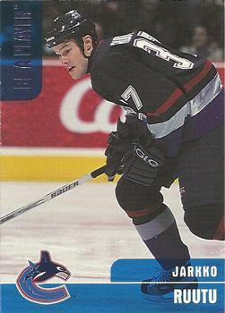 #347 Jarkko Ruutu - Vancouver Canucks - 1999-00 Be a Player Memorabilia Hockey