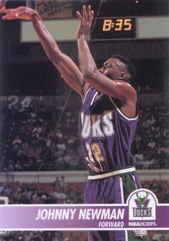 #347 Johnny Newman - Milwaukee Bucks - 1994-95 Hoops Basketball