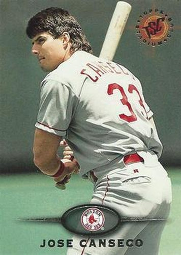 #347 Jose Canseco - Boston Red Sox - 1995 Stadium Club Baseball
