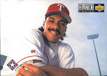 #347 Juan Gonzalez - Texas Rangers - 1994 Collector's Choice Baseball