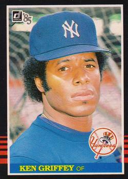#347 Ken Griffey - New York Yankees - 1985 Donruss Baseball
