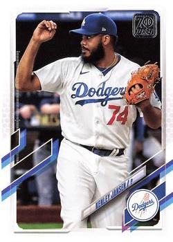 #347 Kenley Jansen - Los Angeles Dodgers - 2021 Topps Baseball