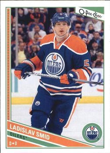 #347 Ladislav Smid - Edmonton Oilers - 2013-14 O-Pee-Chee Hockey