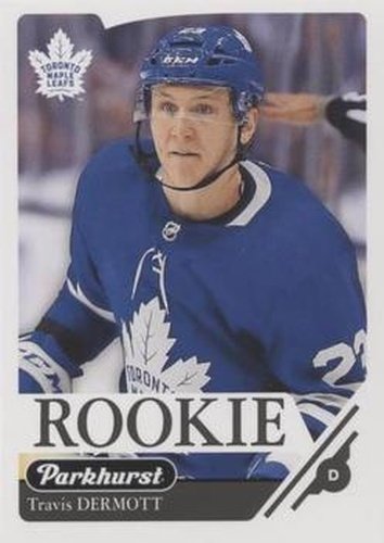 #347 Travis Dermott - Toronto Maple Leafs - 2018-19 Parkhurst Hockey