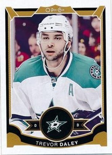 #347 Trevor Daley - Dallas Stars - 2015-16 O-Pee-Chee Hockey