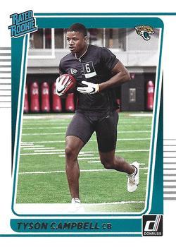 #347 Tyson Campbell - Jacksonville Jaguars - 2021 Donruss Football