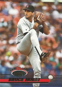 #347 Bruce Hurst - San Diego Padres - 1993 Stadium Club Baseball