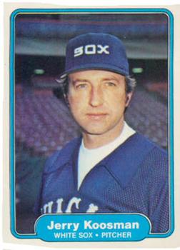 #347 Jerry Koosman - Chicago White Sox - 1982 Fleer Baseball