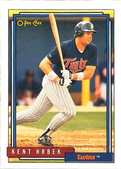 #347 Kent Hrbek - Minnesota Twins - 1992 O-Pee-Chee Baseball
