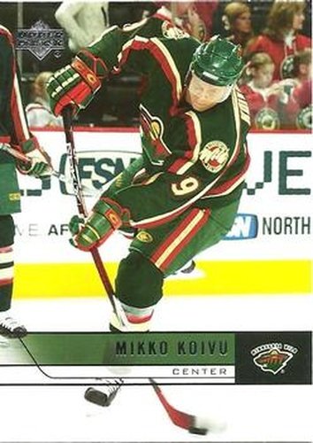 #347 Mikko Koivu - Minnesota Wild - 2006-07 Upper Deck Hockey