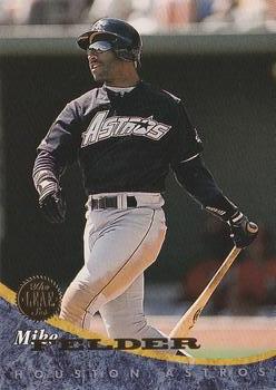 #348 Mike Felder - Houston Astros - 1994 Leaf Baseball