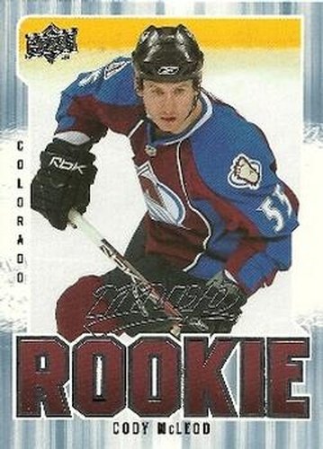 #348 Cody McLeod - Colorado Avalanche - 2008-09 Upper Deck MVP Hockey