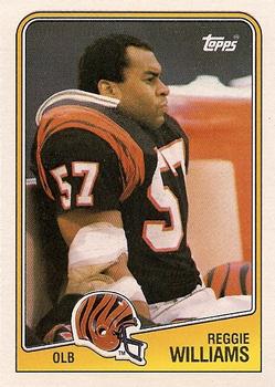 #348 Reggie Williams - Cincinnati Bengals - 1988 Topps Football