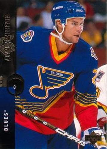 #348 Adam Creighton - St. Louis Blues - 1994-95 Upper Deck Hockey