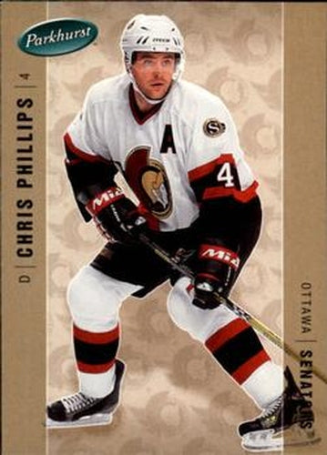 #348 Chris Phillips - Ottawa Senators - 2005-06 Parkhurst Hockey