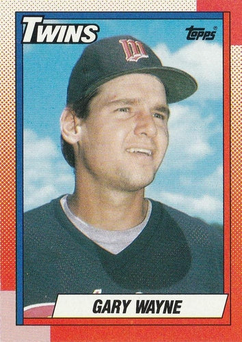 #348 Gary Wayne - Minnesota Twins - 1990 Topps Baseball