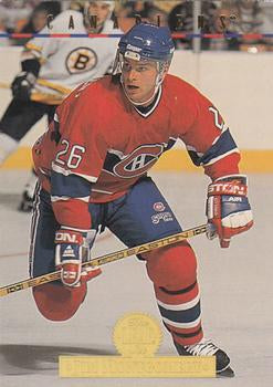#348 Jim Montgomery - Montreal Canadiens - 1994-95 Leaf Hockey