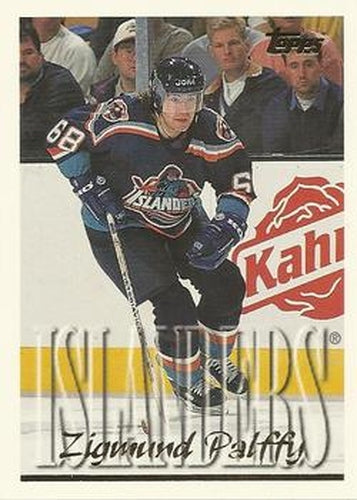 #348 Zigmund Palffy - New York Islanders - 1995-96 Topps Hockey