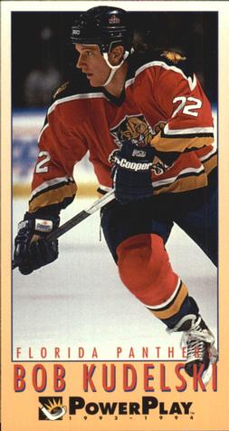 #348 Bob Kudelski - Florida Panthers - 1993-94 Fleer PowerPlay Hockey