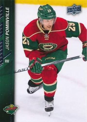 #348 Jason Pominville - Minnesota Wild - 2015-16 Upper Deck Hockey
