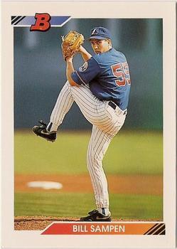 #348 Bill Sampen - Montreal Expos - 1992 Bowman Baseball