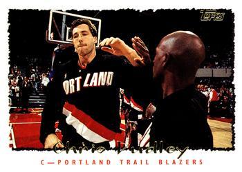 #348 Chris Dudley - Portland Trail Blazers - 1994-95 Topps Basketball