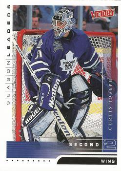 #348 Curtis Joseph - Toronto Maple Leafs - 1999-00 Upper Deck Victory Hockey