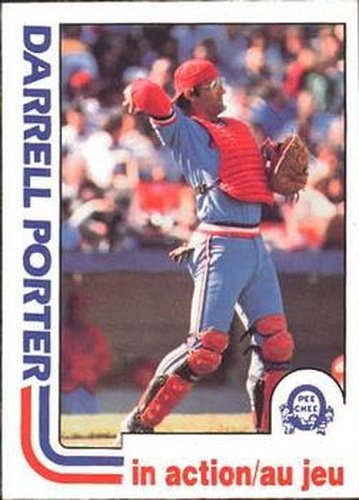 #348 Darrell Porter - St. Louis Cardinals - 1982 O-Pee-Chee Baseball