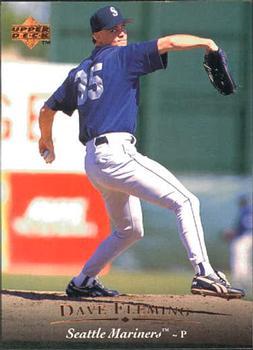 #348 Dave Fleming - Seattle Mariners - 1995 Upper Deck Baseball