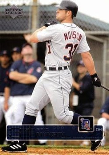 #348 Eric Munson - Detroit Tigers - 2003 Upper Deck Baseball