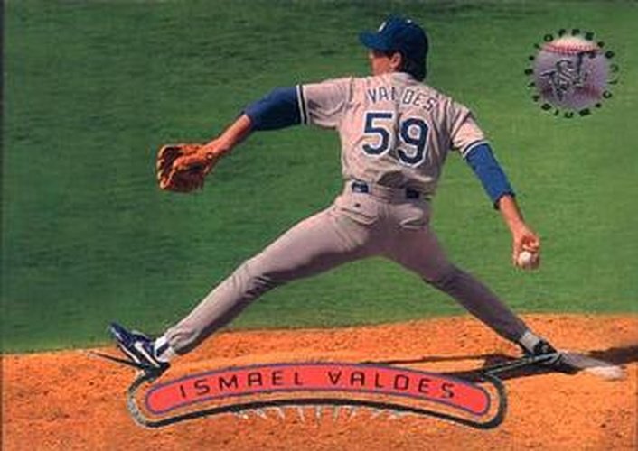 #348 Ismael Valdes - Los Angeles Dodgers - 1996 Stadium Club Baseball