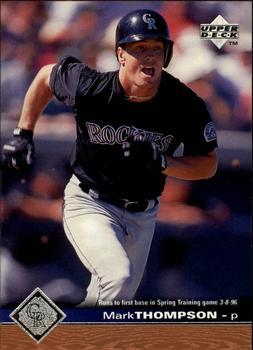 #348 Mark Thompson - Colorado Rockies - 1997 Upper Deck Baseball