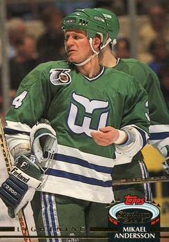 #348 Mikael Andersson - Tampa Bay Lightning - 1992-93 Stadium Club Hockey