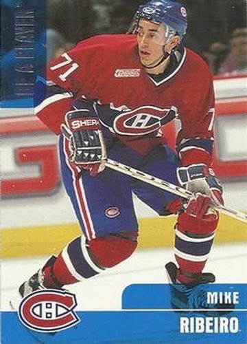 #348 Mike Ribeiro - Montreal Canadiens - 1999-00 Be a Player Memorabilia Hockey