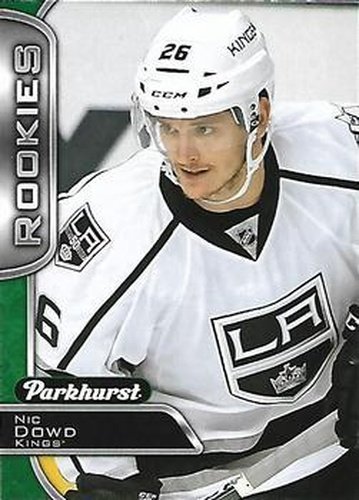 #348 Nic Dowd - Los Angeles Kings - 2016-17 Parkhurst Hockey